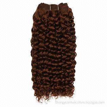 100% human hair Jerry curl hair weaves